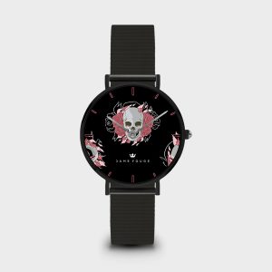 Orologio Death Roses Dame Rouge