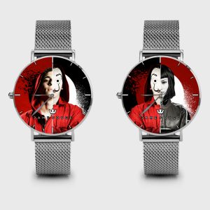 Metal Watch Bella Ciao Dame Rouge