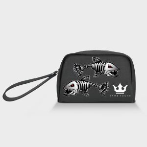 Borsello Speedy Skull Fish Dame Rouge