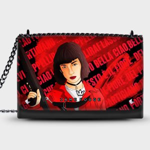 Lovely Bag Bella Ciao Donna Dame Rouge