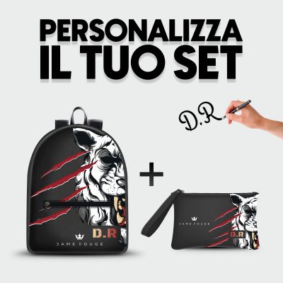 Zaino Personalizzato Tiger Scratches