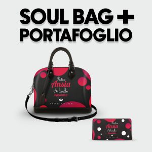 Combo Soul bag + Portafoglio Ansia Dame Rouge