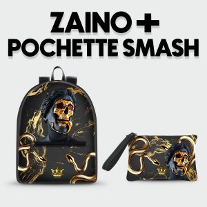 Combo Zaino + Pochette Smash Golden Death Dame Rouge