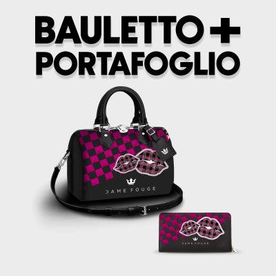 Combo Bauletto + Portafoglio kiss Lips