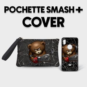 Combo Pochette Smash + Cover Teddy Man